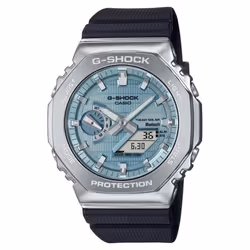 Montre Casio - Hommes - GBM-2100A-1A2ER - Etanche 20 Atm - Double affichage - Bracelet en Plastique Noir