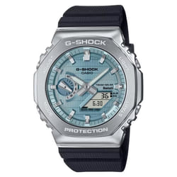 Montre Casio - Hommes - GBM-2100A-1A2ER - Etanche 20 Atm - Double affichage - Bracelet en Plastique Noir