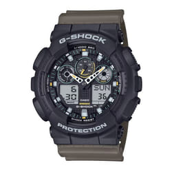Montre CASIO - Hommes - GA-100TU-1A3ER - Etanche 20 Atm - Bracelet en Plastique Marron