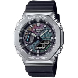 Montre - CASIO - GM-2100RW-1AER - Acier inoxydable - Étanchéité 20 bars - Sportive pour homme
