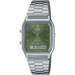 Montre - CASIO - AQ-230A-3AMQYES - Analogique - Acier Inoxydable - Étanchéité 3 Atm