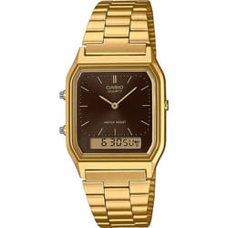 Montre - CASIO - AQ - Mixte - Bronze - Quartz - Digital