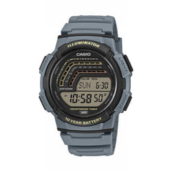 Montre - CASIO - WS-1800 - Mixte - Bleu - Quartz - Digital