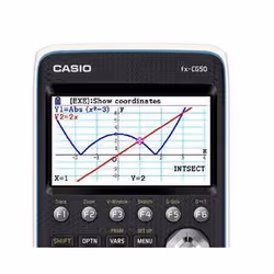 Casio FX-CG50 calculatrice Poche Calculatrice graphique Noir - Vue supplémentaire 4