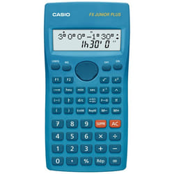 Calculatrice scientifique - CASIO - FX Junior - Blanc - Pile - Étudiants