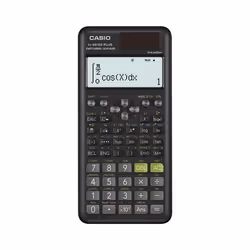 Casio FX-991ES PLUS 2, Poche, Calculatrice scientifique, 12 chiffres, Solaire, Noir