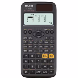 Casio FX-85DE X ClassWiz, Poche, Calculatrice scientifique, 12 chiffres, 17 lignes, Batterie/Solaire, Noir