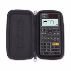 Casio FX-CASE-CB-BK2 accessoire pour calculatrice Noir Boîtier de protection 1 pièce(s)