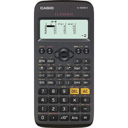 Casio FX-82DE X calculatrice Poche Calculatrice scientifique Noir