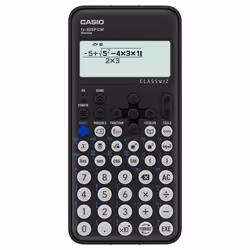 Casio FX-82SPX CW, Poche, Calculatrice scientifique, 12 chiffres, Batterie, Noir