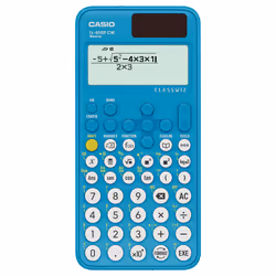 Casio FX-85SPX CW, Poche, Calculatrice scientifique, 12 chiffres, Batterie/Solaire, Bleu