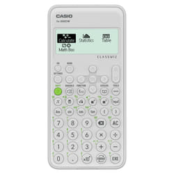 Casio fx-350CW calculatrice Poche Calculatrice scientifique Blanc