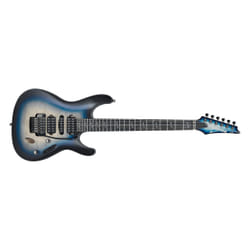 Ibanez JIVAJR Guitare électrique Solide 6 cordes Noir, Bleu, Blanc