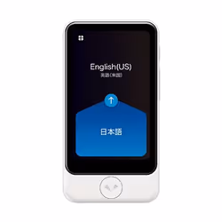 POCKETALK PTSP-FCL-US-BV, Traducteur vocal, Blanc, Tactile, 480 x 800 pixels, 8 Go, 1 Go