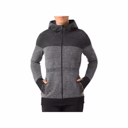 ASICS Seamless Jacket, Femelle, Adulte, XS, SML, 2 pochettes, Noir