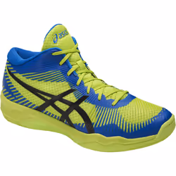 ASICS Volley Elite FF MT Volley-ball Mâle 42 Noir, Bleu, Vert