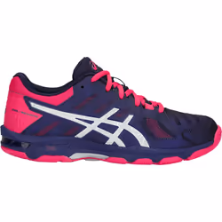 ASICS GEL-Beyond 5, Volley-ball, Femelle, Bleu, Rose, Argent, Adulte, EUE, Motif