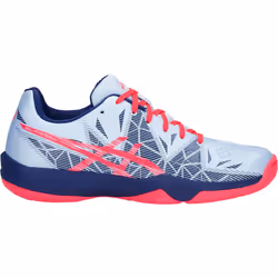ASICS GEL-FASTBALL 3, Handball, Femelle, Bleu, Rose, Blanc, Adulte, EUE, Motif