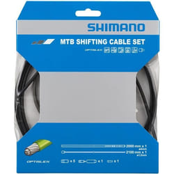 Jeu de câbles de changements de vitesse pour dérailleur arrière Shimano Optislick