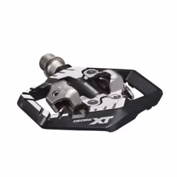 Shimano PD-M8120, Vélo de route, Aluminium, Noir, Gris, Pédales plate-forme, Shimano, 438 g