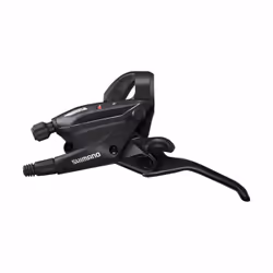 Levier de commande de dérailleur et frein (pour cintre plat, frein disque hydraulique) 2V Shimano ST-EF505-2L Ez Fire Plus