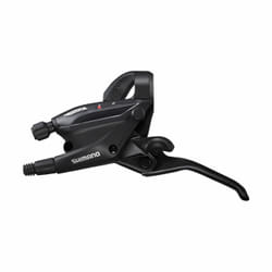 Levier de commande de dérailleur et frein (pour cintre plat, frein disque hydraulique) 2V Shimano ST-EF505-2L Ez Fire Plus