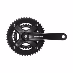 Pédalier double vitesses Shimano FC-TY501-2 7/8V