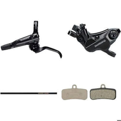 Frein à disque hydraulique droit/avant Shimano deore bl-mt501+br-mt520 i-spec ii 1000 mm alu