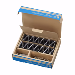 Boîte de 25 paires plaquettes de frein vélo en résine Shimano J03A
