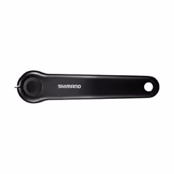 Manivelle avec axe de 24 mm Shimano Fc-E6100 (x2)
