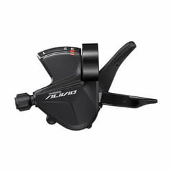 Manette de changement de vitesse Shimano Alivio SL-M3100-L Rapidfire Plus