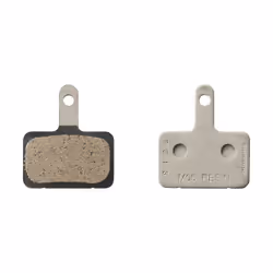 Plaquette de frein vélo en résine et ressort avec goupille fendue Shimano M05-RX