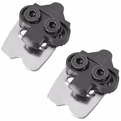 Cales VTT Shimano SM-SH51 SPD 0º - Noir - Déclenchement Latéral - Compatible Toutes Pédales SPD