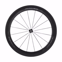 Roue de vélo frein sur jante Shimano Dura-Ace WH-R9200-C60-HR-TU-F