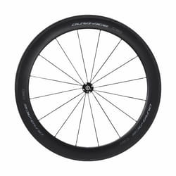 Roue de vélo frein sur jante Shimano Dura-Ace WH-R9200-C60-HR-TU-F