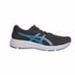 Chaussures de running - ASICS - Patriot 12 - Noir/bleu - Homme - Usage régulier - Drop 10 mm