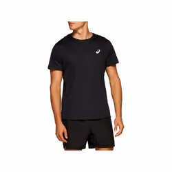 ASICS 2011C341.001_S, Adulte, Mâle, Noir, Tee-shirt, S, SML