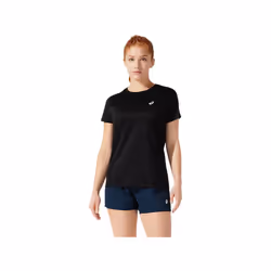 ASICS 2012C335.001_S, Adulte, Femelle, Noir, Tee-shirt, S, SML