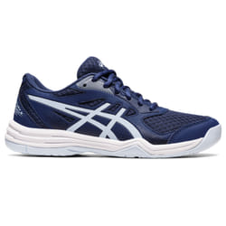 Chaussures de Volleyball - Asics - Upcourt 5 - Bleu marine - Femme