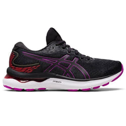 Chaussures de running femme Asics Gel-nimbus 24 - Noir/Orchidée - 375