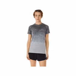 ASICS 2012C385.020_M, Adulte, Femelle, Gris, Tee-shirt, M, SML