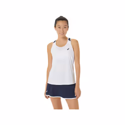 ASICS 2042A261.102_L, Adulte, Femelle, Noir, Blanc, Tee-shirt, L, SML