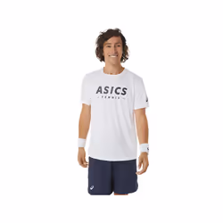 ASICS 2041A259.100_2XL, Adulte, Mâle, Blanc, Tee-shirt, XXL, SML