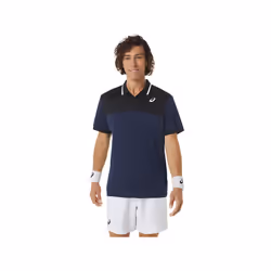ASICS 2041A256.401_L, Adulte, Mâle, Noir, Bleu, Tee-shirt, L, SML