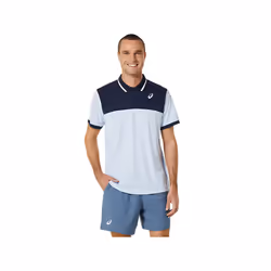 ASICS 2041A256.408_L, Adulte, Mâle, Bleu, Tee-shirt, L, SML