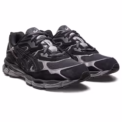 ASICS 1201A789.020_11 chaussure de sport à la mode Mâle 11 Noir, Gris - Vue supplémentaire 2