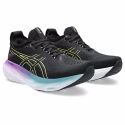 ASICS 1012B356.004_6 Chaussure d'athlétisme Femelle 6 Noir, Jaune