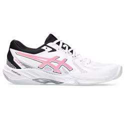 ASICS 1072A094.100_7.5, Volley-ball, Femelle, Rose, Blanc, Adulte
