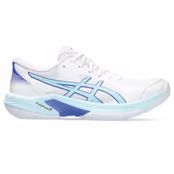 ASICS 1072A095.100_6.5, Volley-ball, Femelle, Couleur aqua, Blanc, Adulte