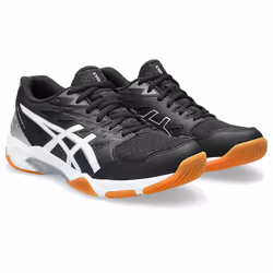 ASICS 1072A093.002_5.5 chaussure de sports d’équipe Volley-ball Femelle 5.5 Noir, Argent